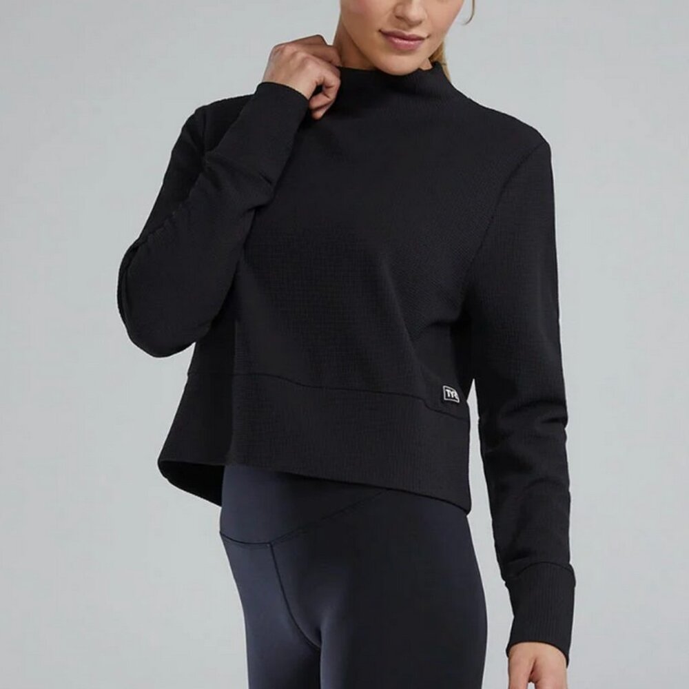 Waffle Cropped Pullover - image 3